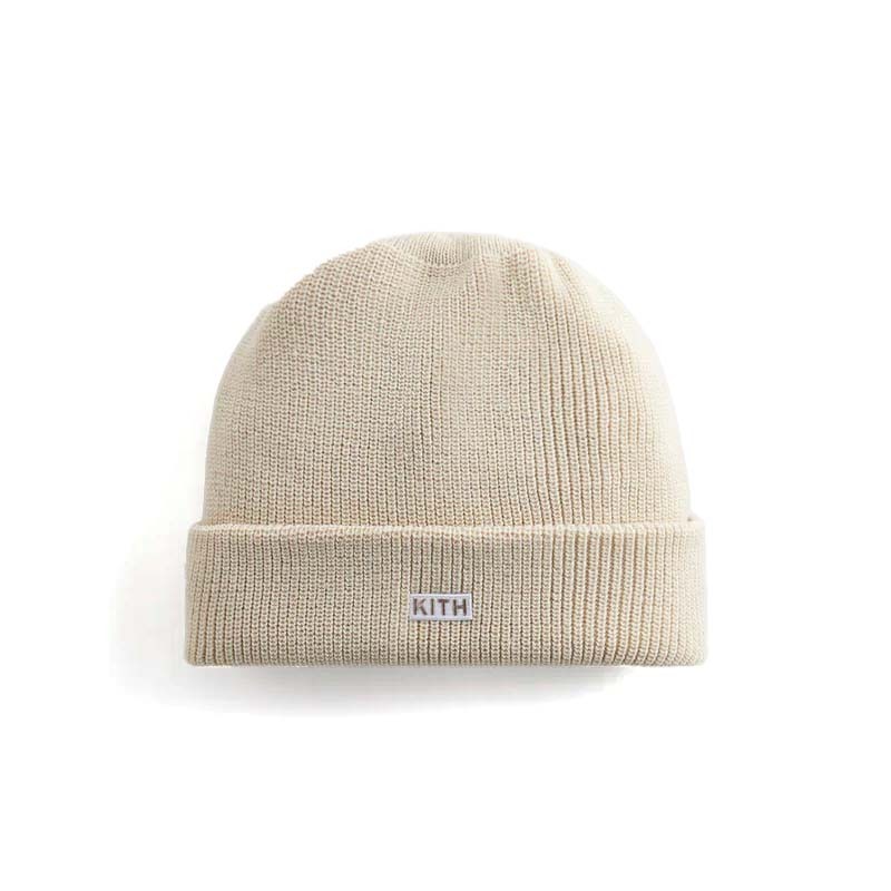 KITH Classic Beanie 日本製 毛帽 奶白 KITH-02 [台灣現貨]