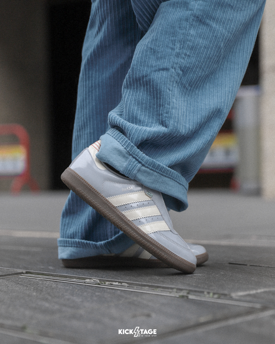 男女鞋 ADIDAS SAMBA OG 銀灰 皮革 橡膠底 德訓鞋 扁鞋 休閒鞋【JQ0012】