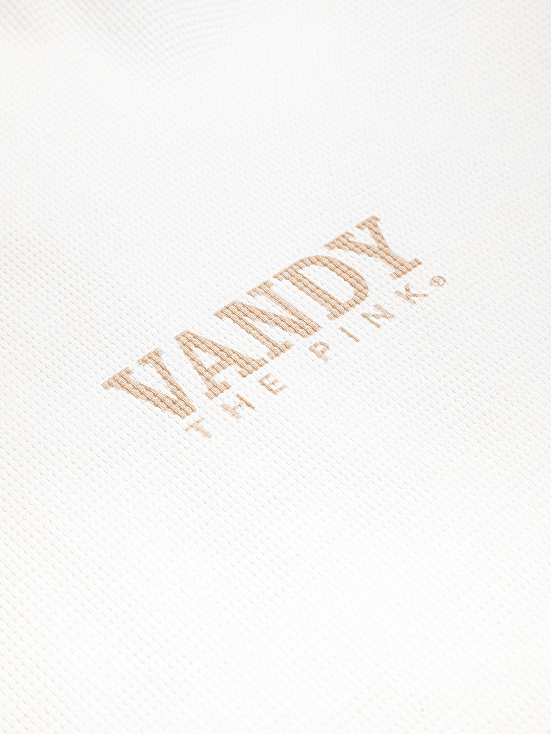 VANDYTHEPINK® HERITAGE LOGO THERMAL L/S 米白 霓虹綠 復古水洗 胸前LOGO 長T【VD1045】