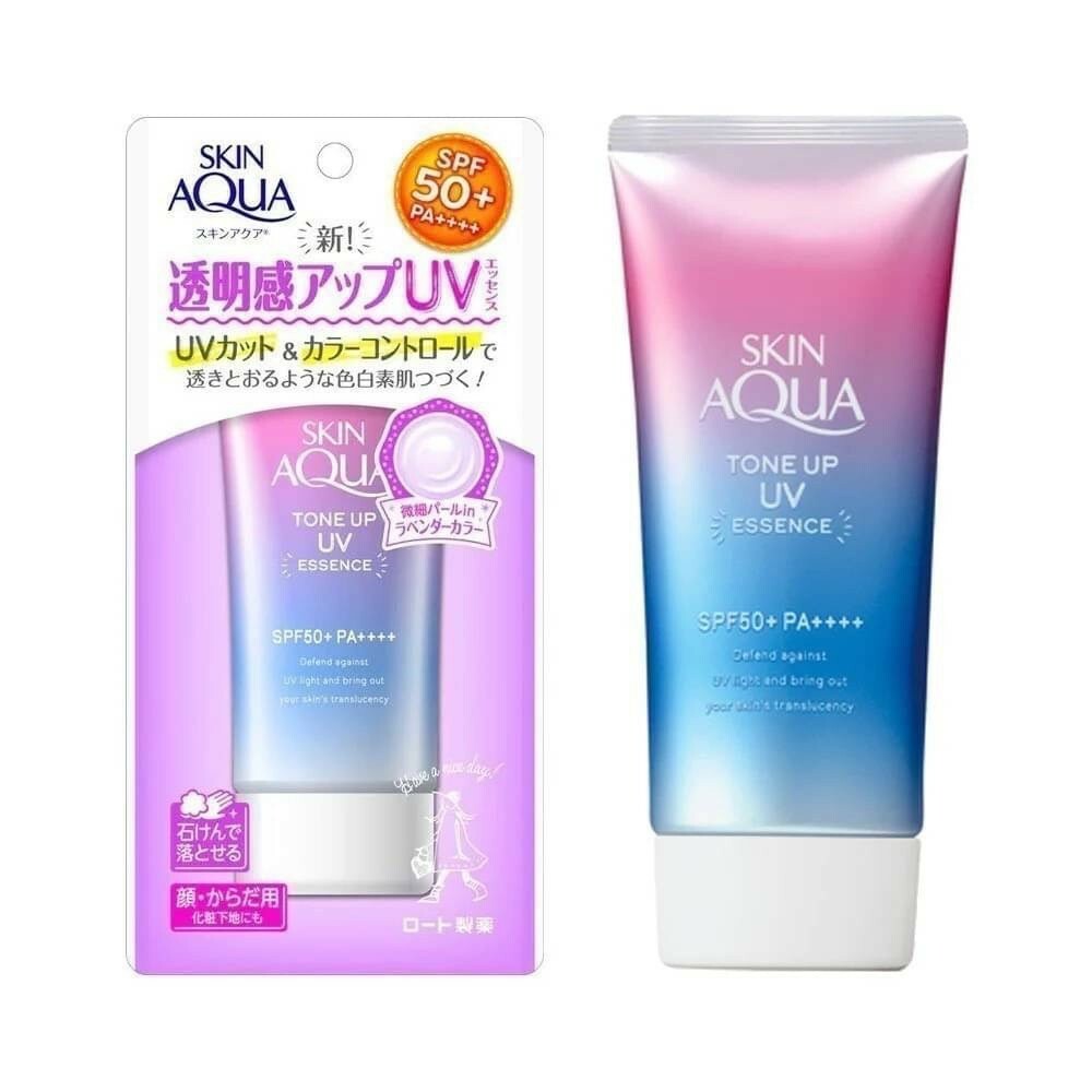 日本 Skin Aqua 薰衣草防曬飾底乳 80g (境內版)
