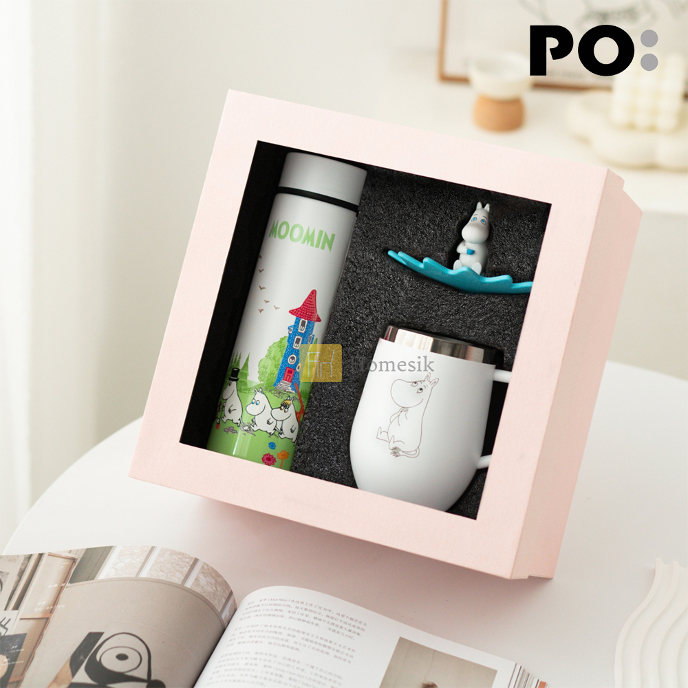 Moomin系列保溫杯禮盒 (含姆明咖啡杯及保溫瓶) PO1063 咖啡杯 茶杯 隨行杯