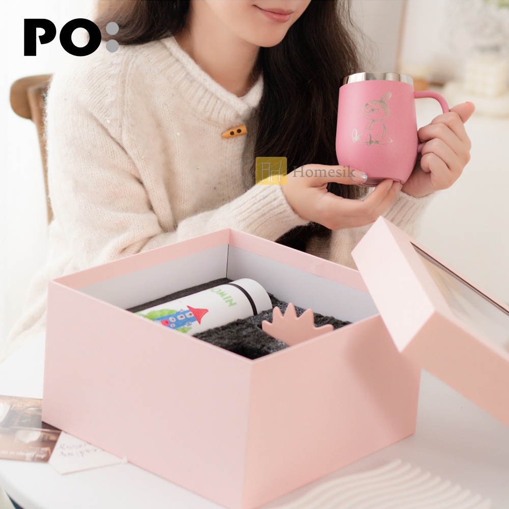 Moomin系列保溫杯禮盒 (含阿美咖啡杯及保溫瓶) PO1064 咖啡杯 茶杯 隨行杯