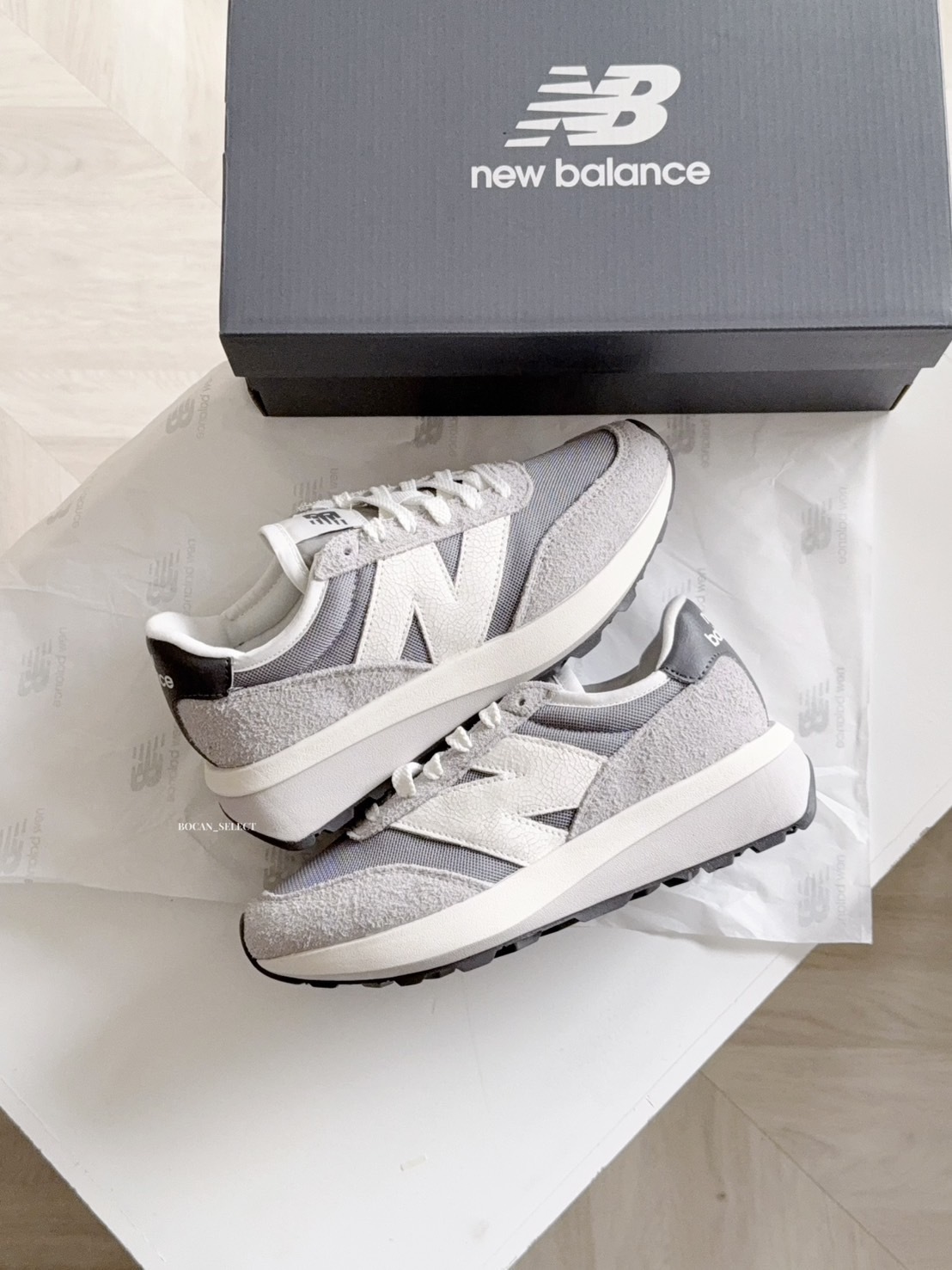 NEW BALANCE 370 復古元祖灰