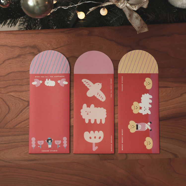 右手超人｜快樂紅包袋｜6入