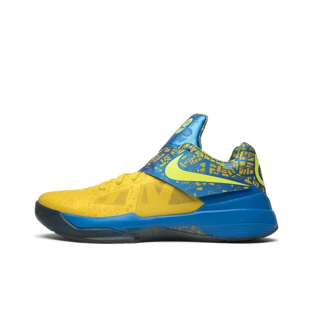 Nike KD 4 Scoring Title 籃球鞋 藍黃 得分王 三連霸 FZ5916-400