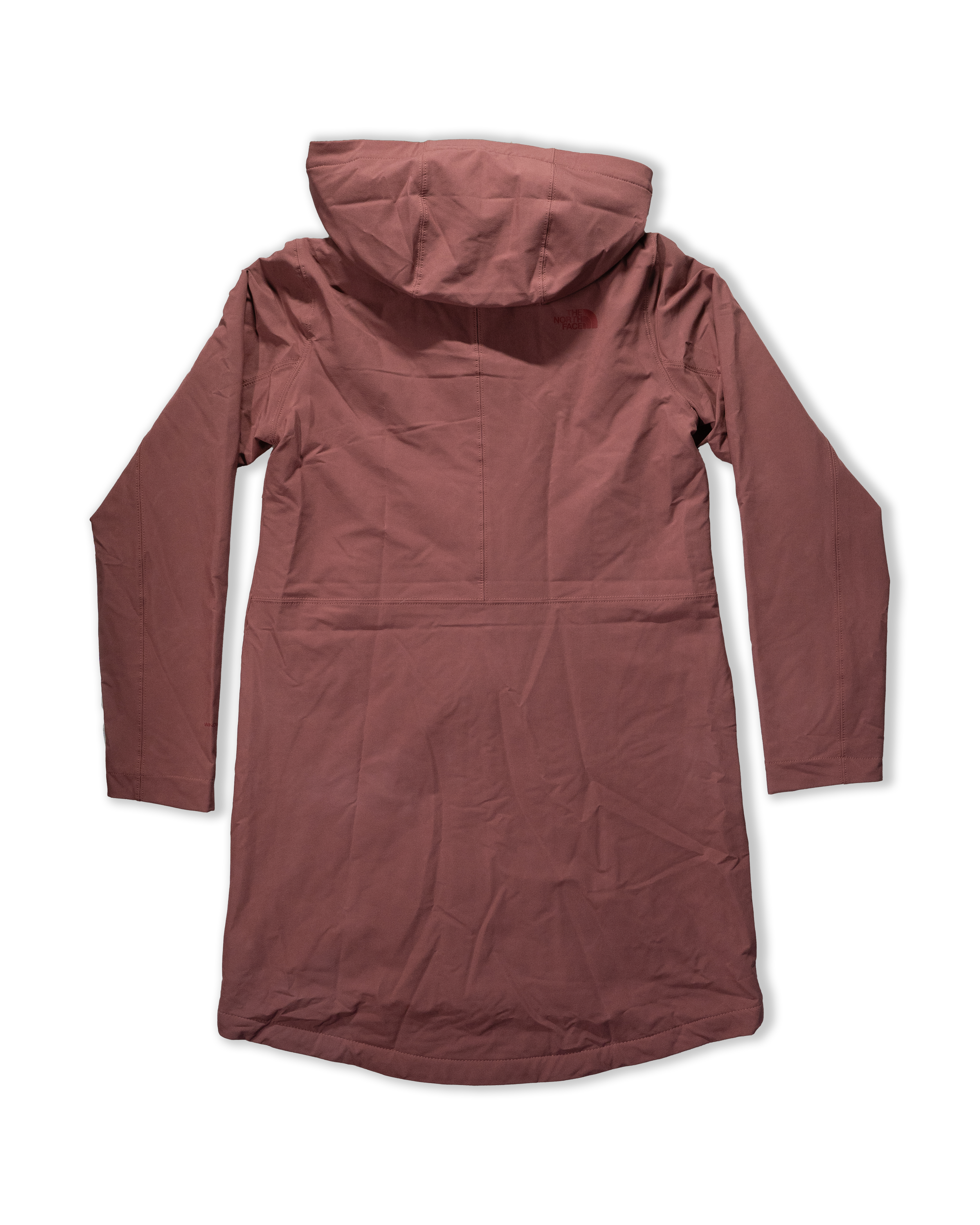 TNF北臉 0152 女 棕紅 Windwall (右手微髒）