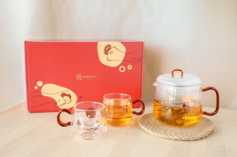 常玉玻璃壺杯組,禮盒推薦