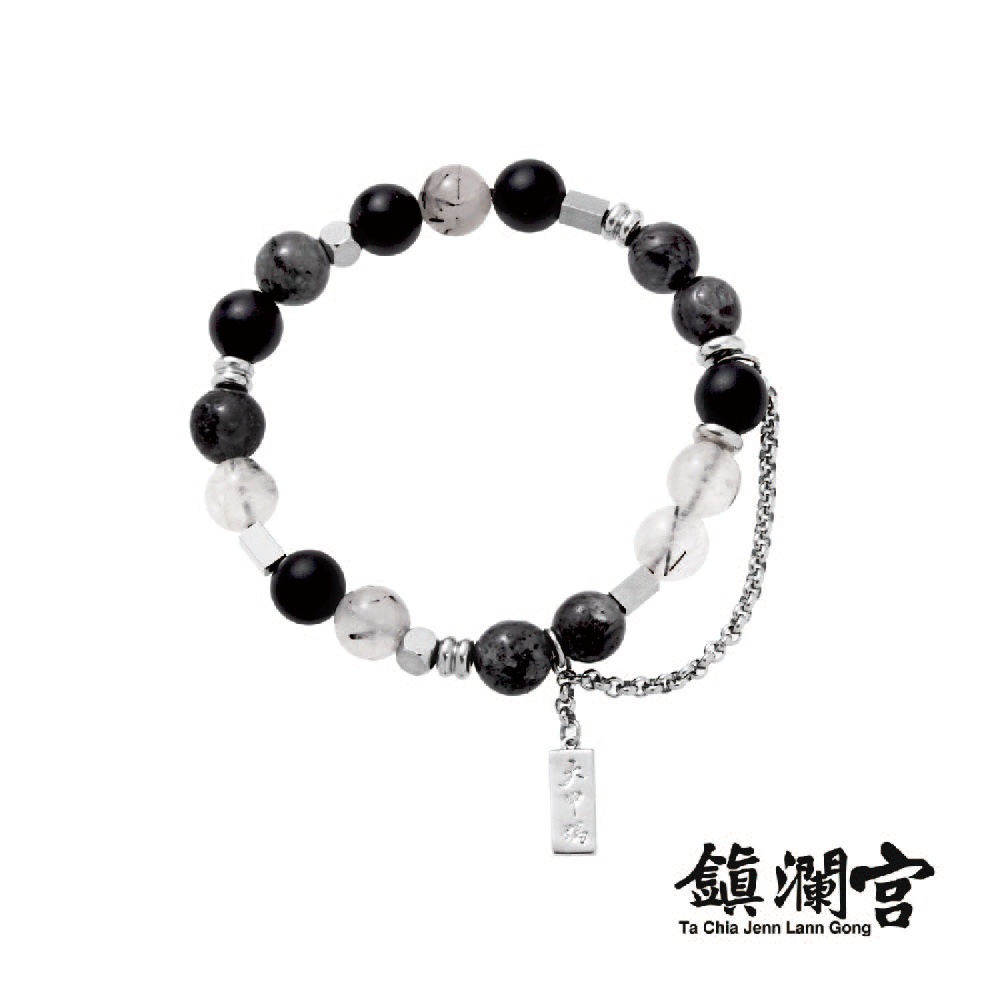 【鎮瀾宮×Bonny&Read】[鋼飾/天然石] 財運爆棚手鍊