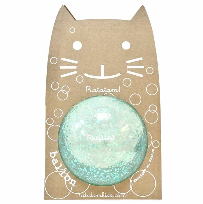 RATATAMKIDS 泡泡閃亮氣球 The Cat Bubble Ball 15 cm – Blue