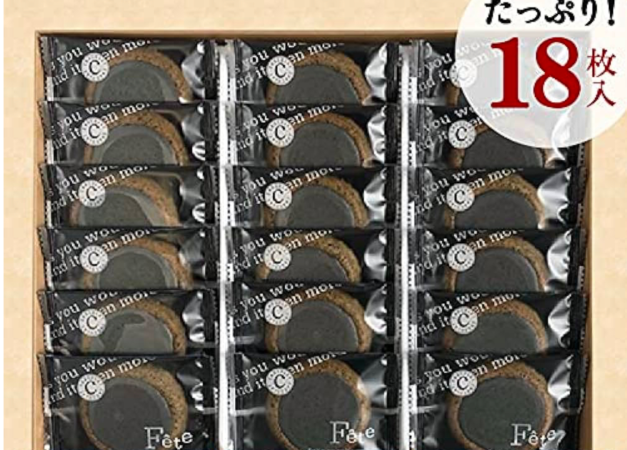 【預購】 J0123903 芝麻滿滿塔塔餅乾 18個單獨包裝