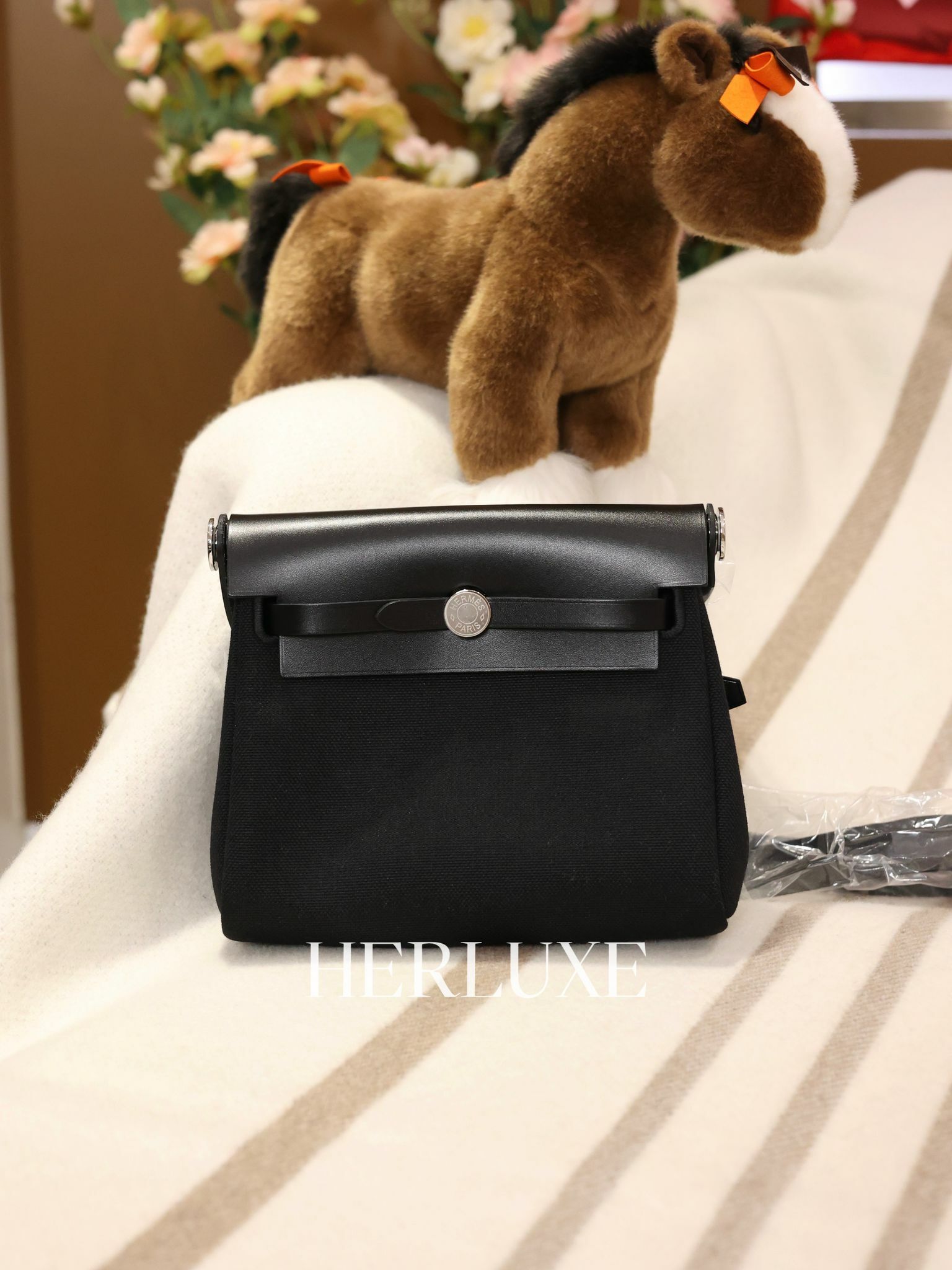 Herbag mini 89 noir ck canvas K