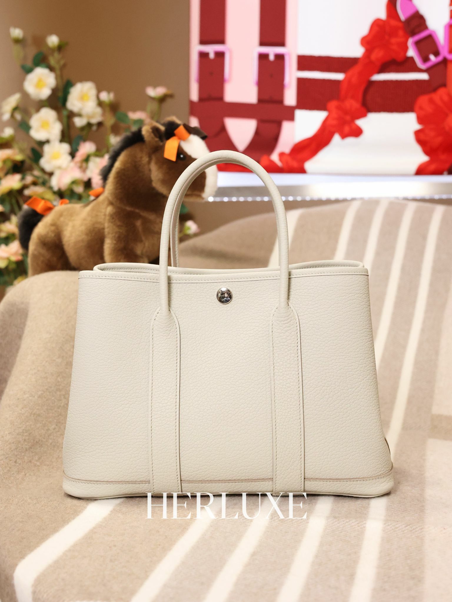 Garden party 30 8L beton leather k