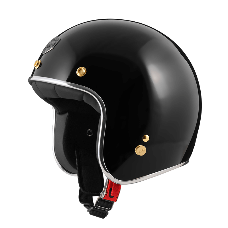 ASTONE SP4 鏡面黑 素色 3/4帽款