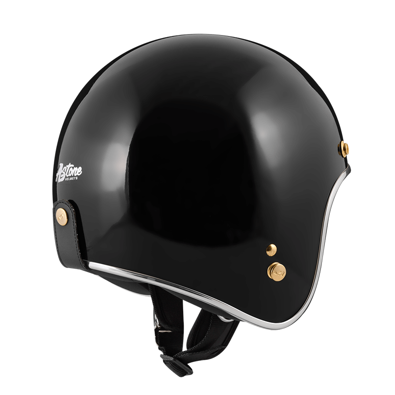 ASTONE SP4 鏡面黑 素色 3/4帽款