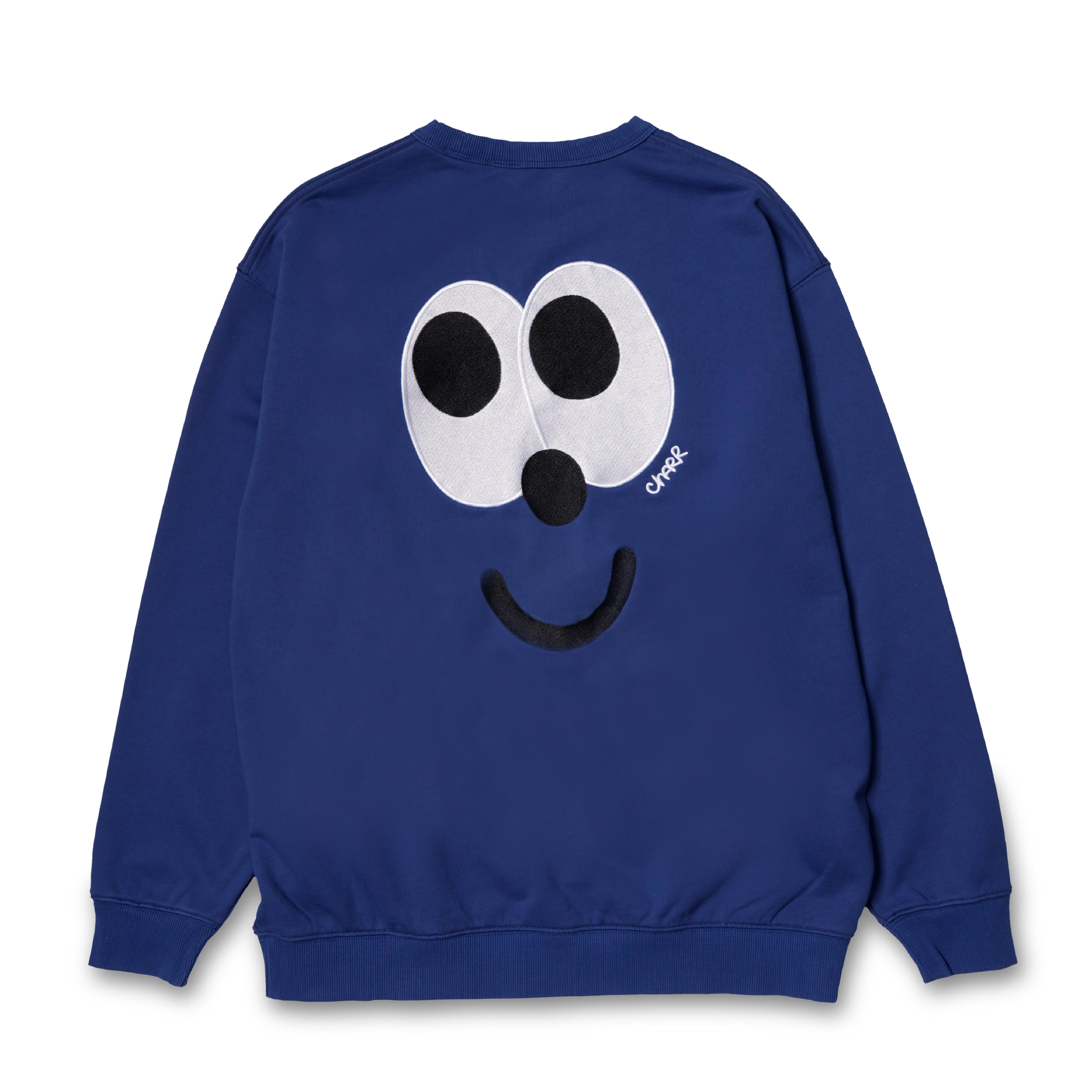 SLOOWDAY HEART & FACE PULLOVER SYCS003 NAVY
