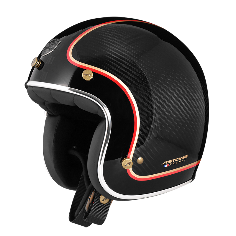 ASTONE SP6 VV101 透明碳纖 彩繪  3/4罩式帽款 碳纖維輕量帽款