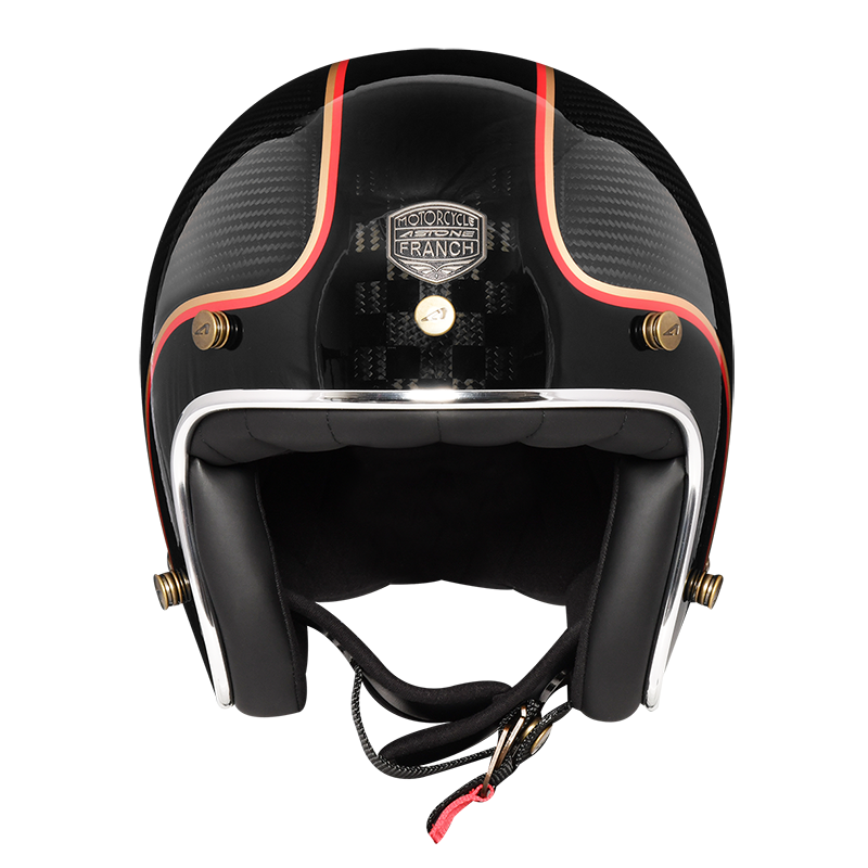 ASTONE SP6 VV101 透明碳纖 彩繪  3/4罩式帽款 碳纖維輕量帽款