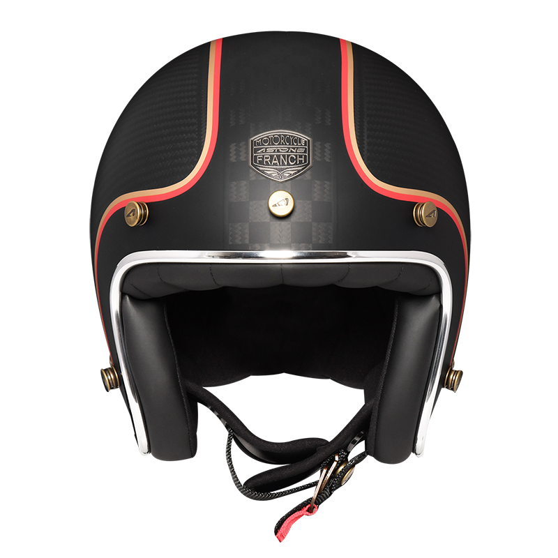 ASTONE SP6 VV101 平透明碳纖 彩繪  3/4罩式帽款 碳纖維輕量帽款