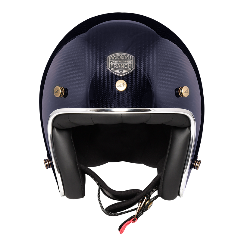 ASTONE SP6 藍碳纖 素色  3/4罩式帽款 碳纖維輕量帽款