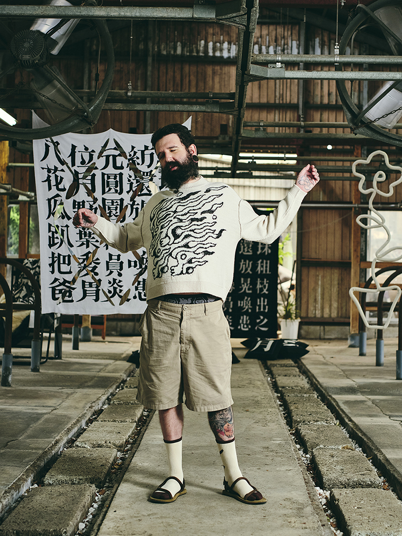 [M.F.D.T] Flame Boy Long-sleeves Top