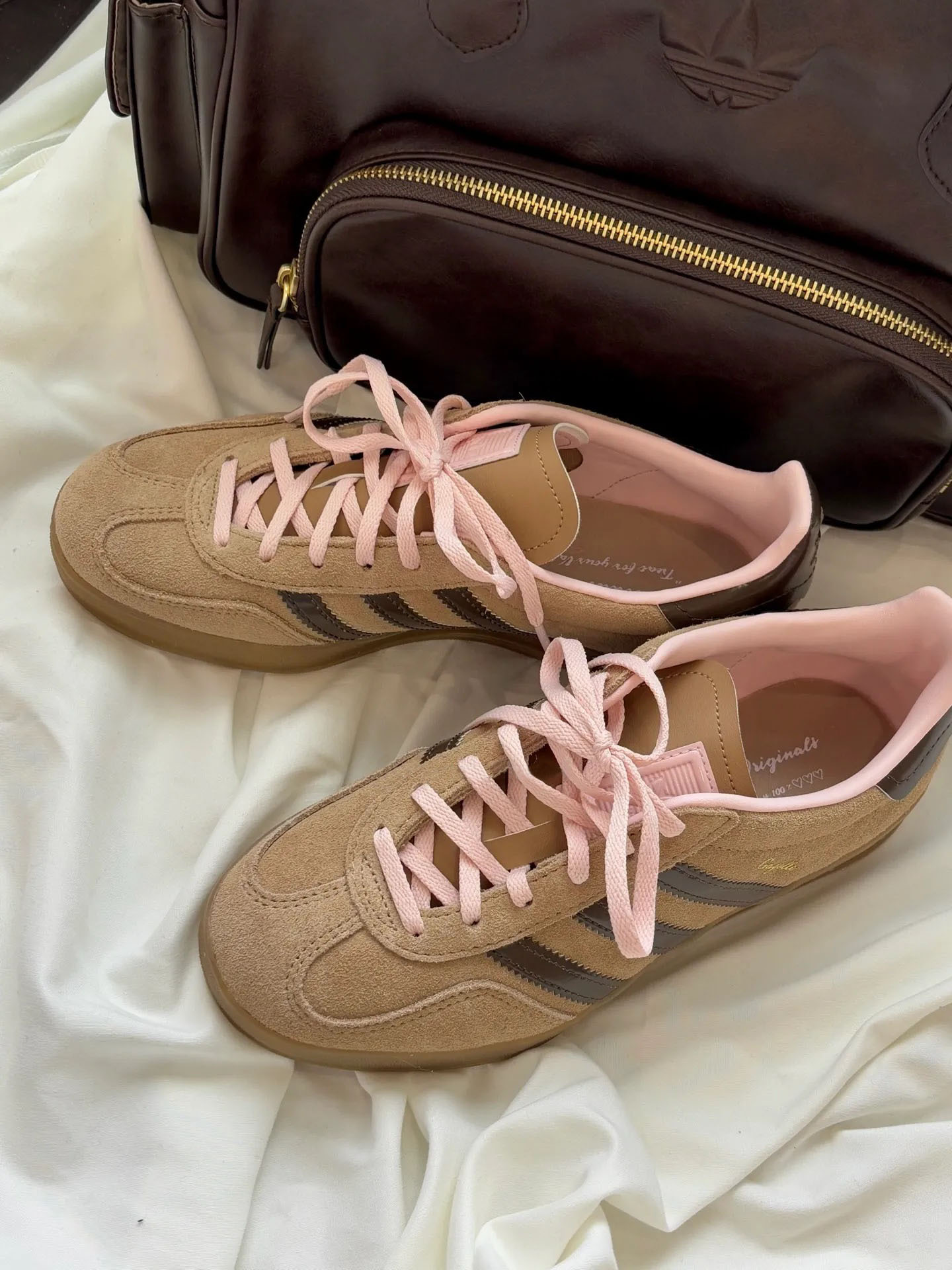 ADIDAS GAZELLE INDOOR 情人節限定 融化系列 巧克力草莓 可可色 咖啡色 大地色 摩卡色 柔粉 櫻花粉 女鞋 JR8028 / 現貨+調貨