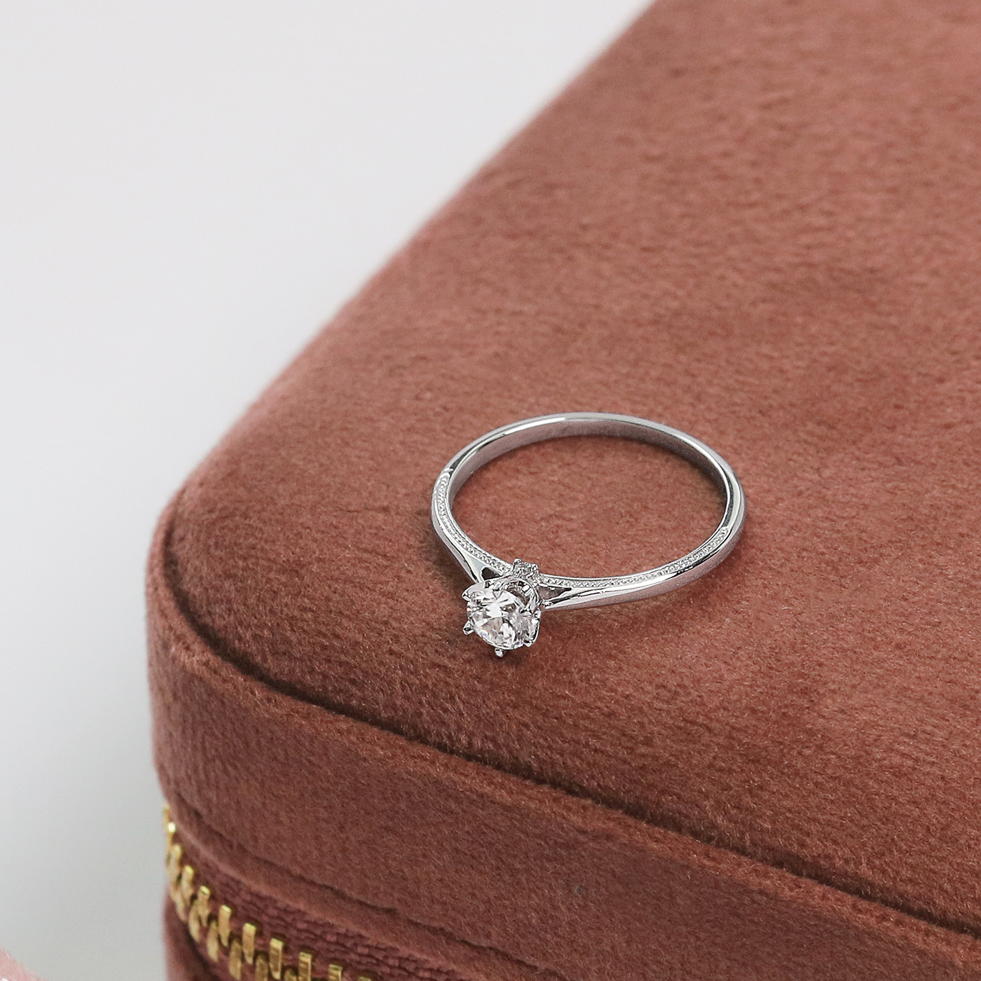 心之橋梁 － GIA30分鑽石戒指