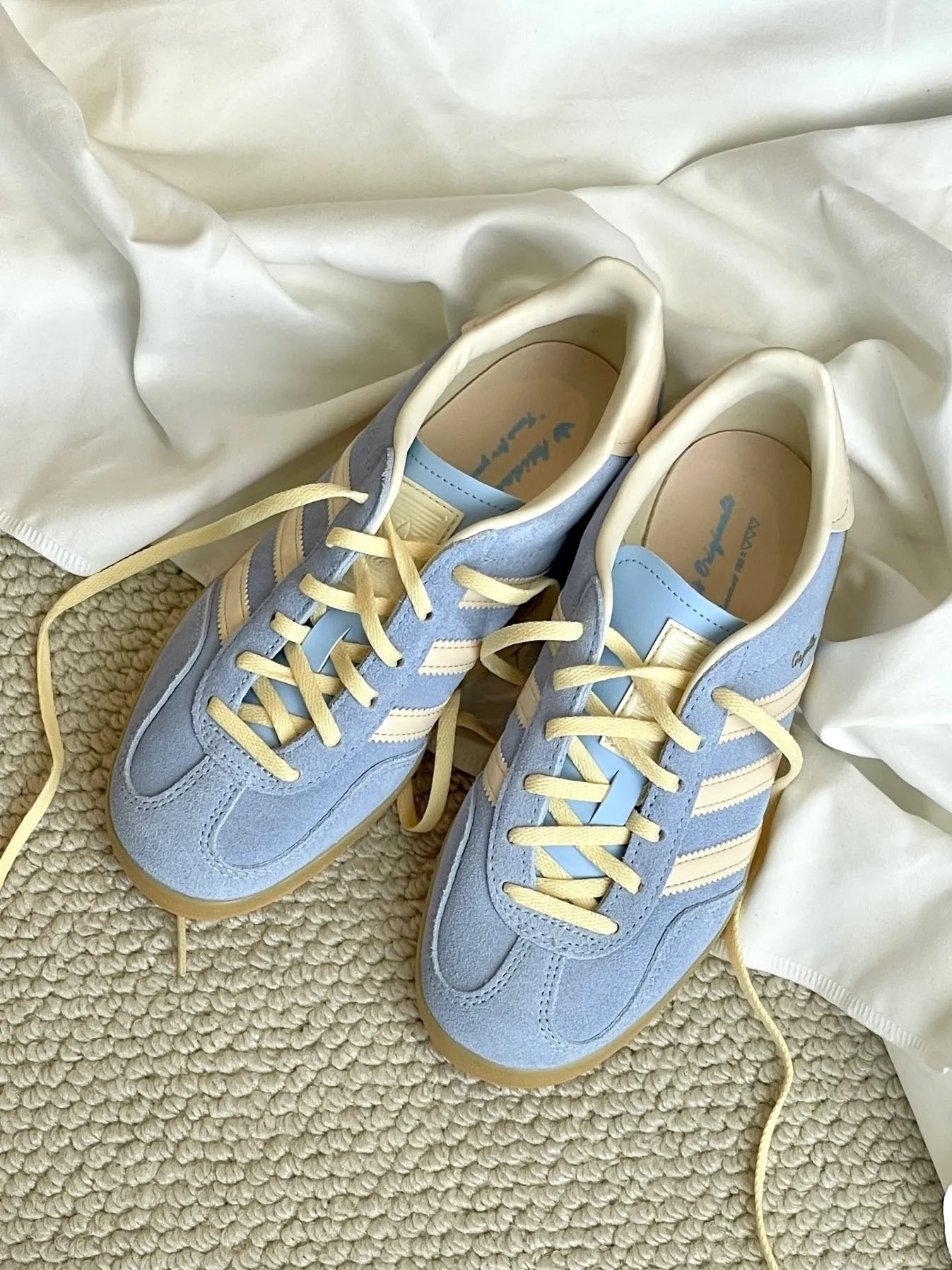 ADIDAS GAZELLE INDOOR 情人節限定 融化系列 海鹽冰淇淋 汽水藍 寶寶藍 奶油黃 小雞黃 女鞋 JR8029 / 預購