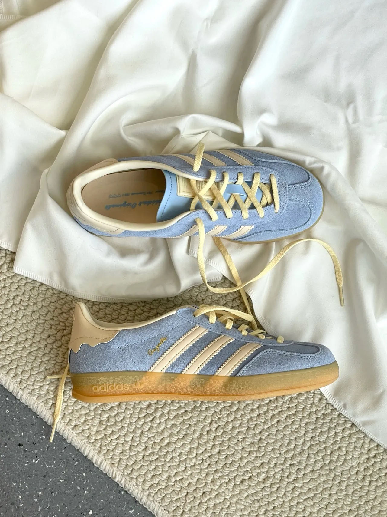 ADIDAS GAZELLE INDOOR 情人節限定 融化系列 海鹽冰淇淋 汽水藍 寶寶藍 奶油黃 小雞黃 女鞋 JR8029 / 預購