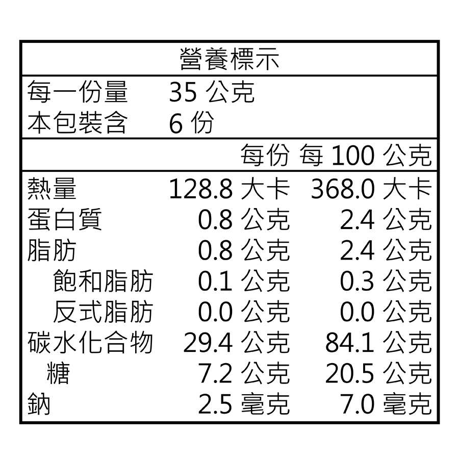 小米66禮盒6入｜花生｜常溫｜素食