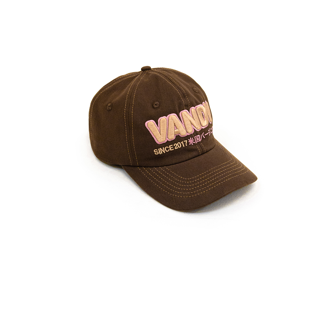 VANDYTHEPINK® BASIC LOGO BALL CAP 六色 可調整 大LOGO 鴨舌帽 老帽【VD7058】