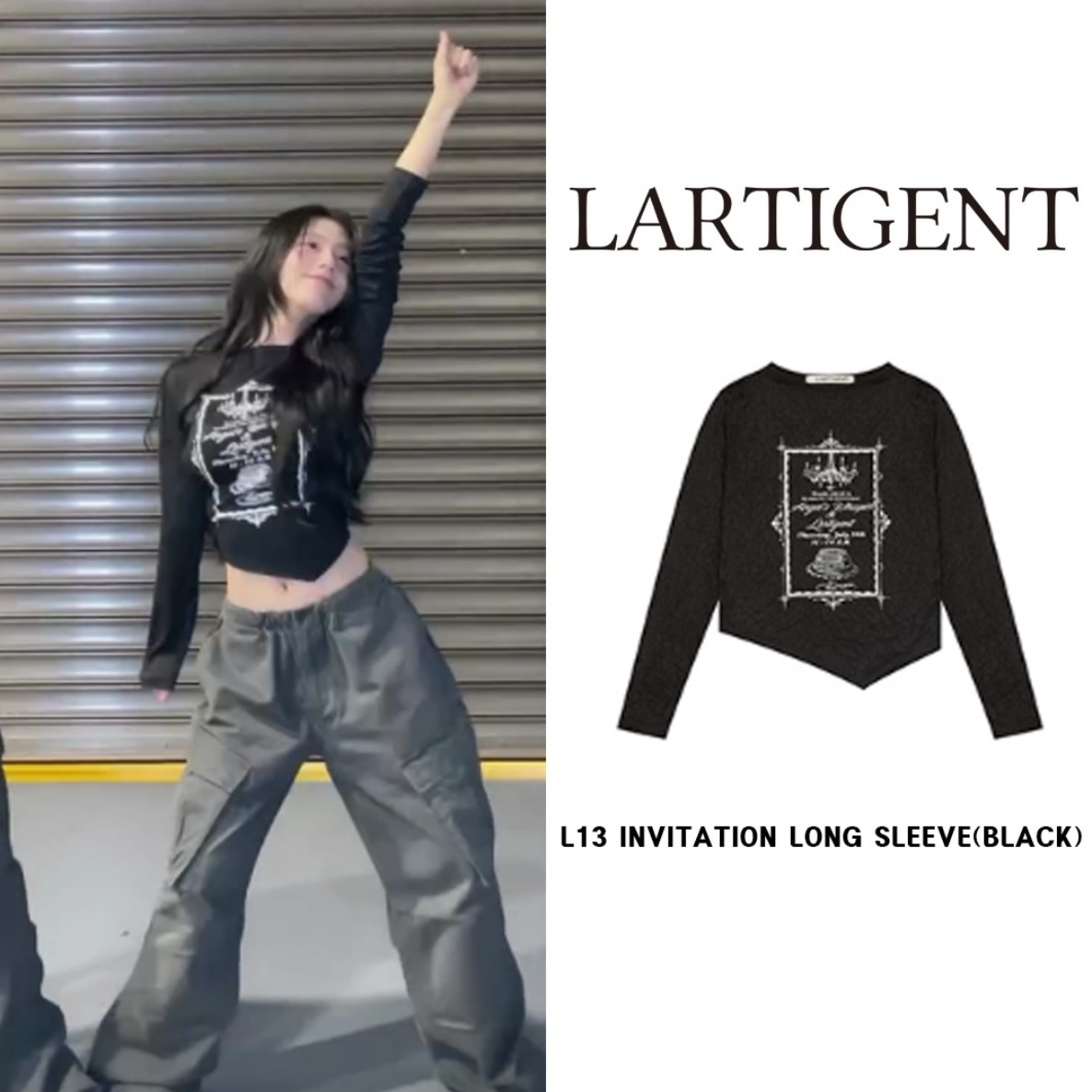 LARTIGENT L13 INVITATION LONG SLEEVE