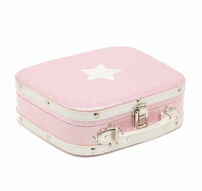 RATATAMKIDS 閃亮小手提箱 Glitter Suitcase – Pink