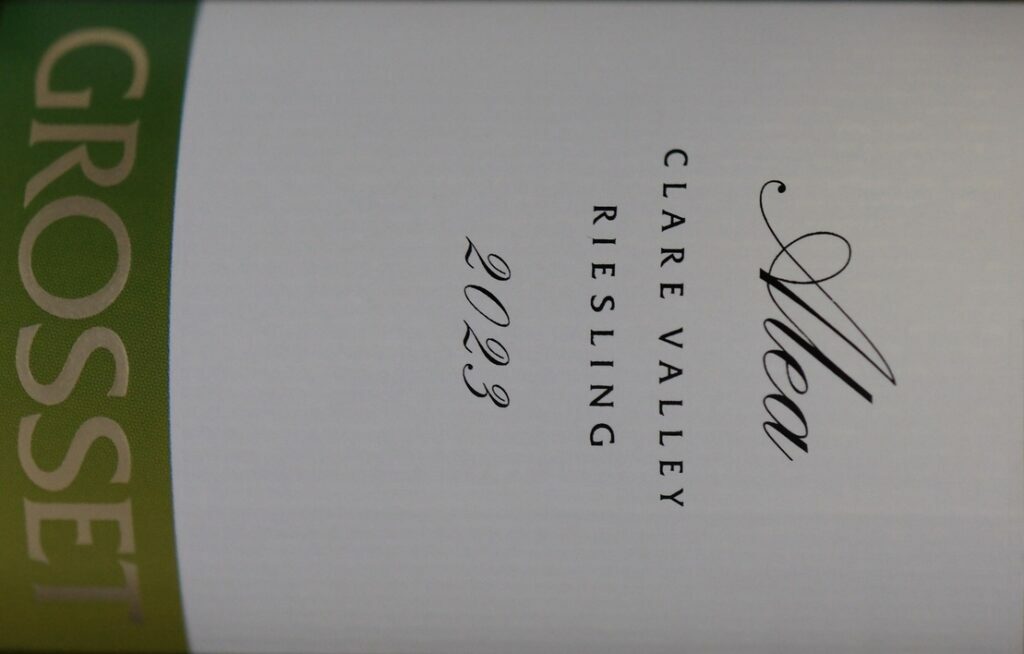 Grosset Alea Off-Dry Riesling 2023 (RP95)