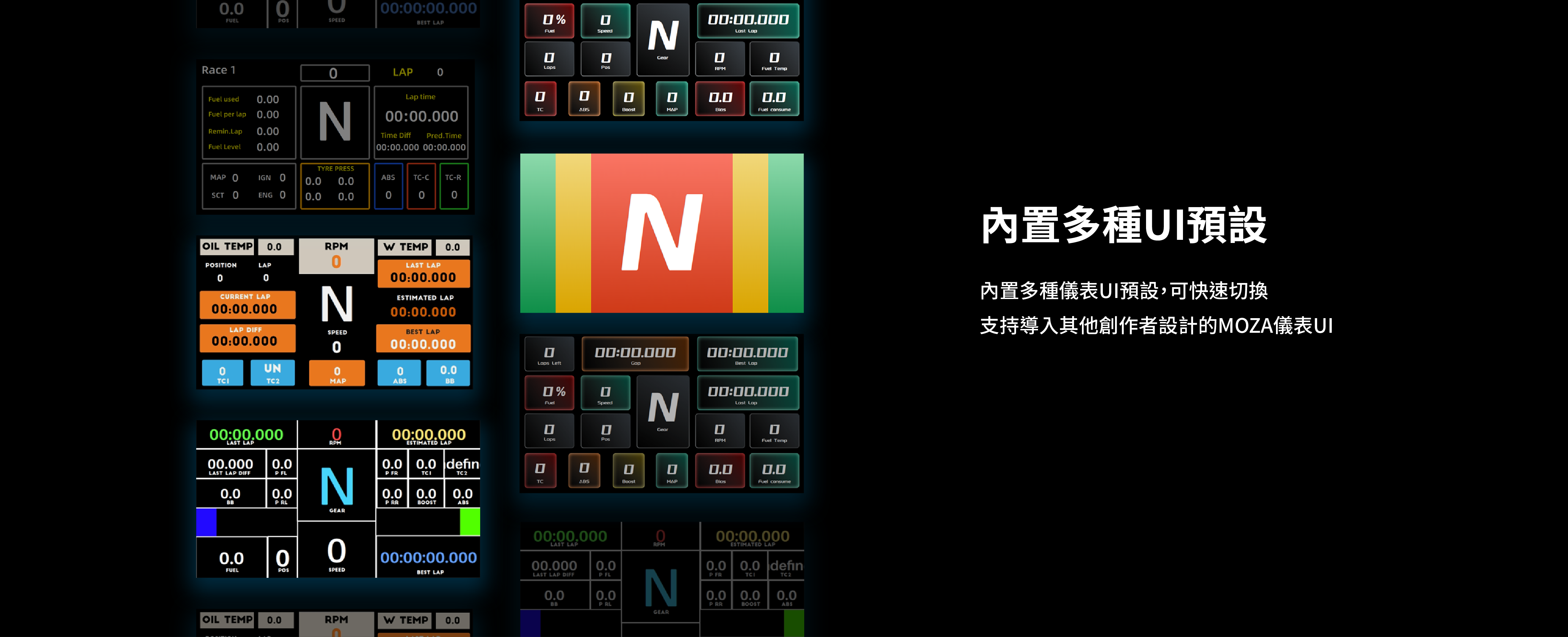 MOZA CM2 HD Racing Dash