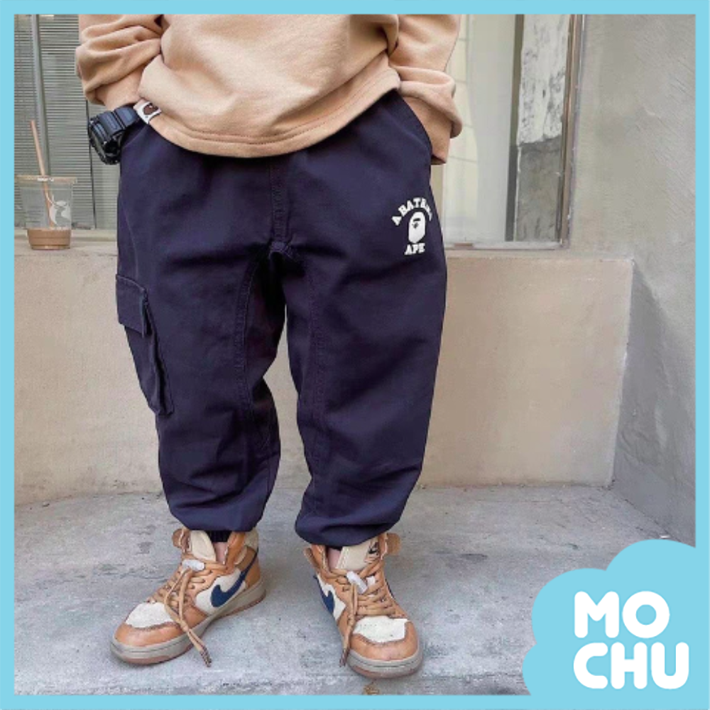 猿人縮口工装裤(二色)