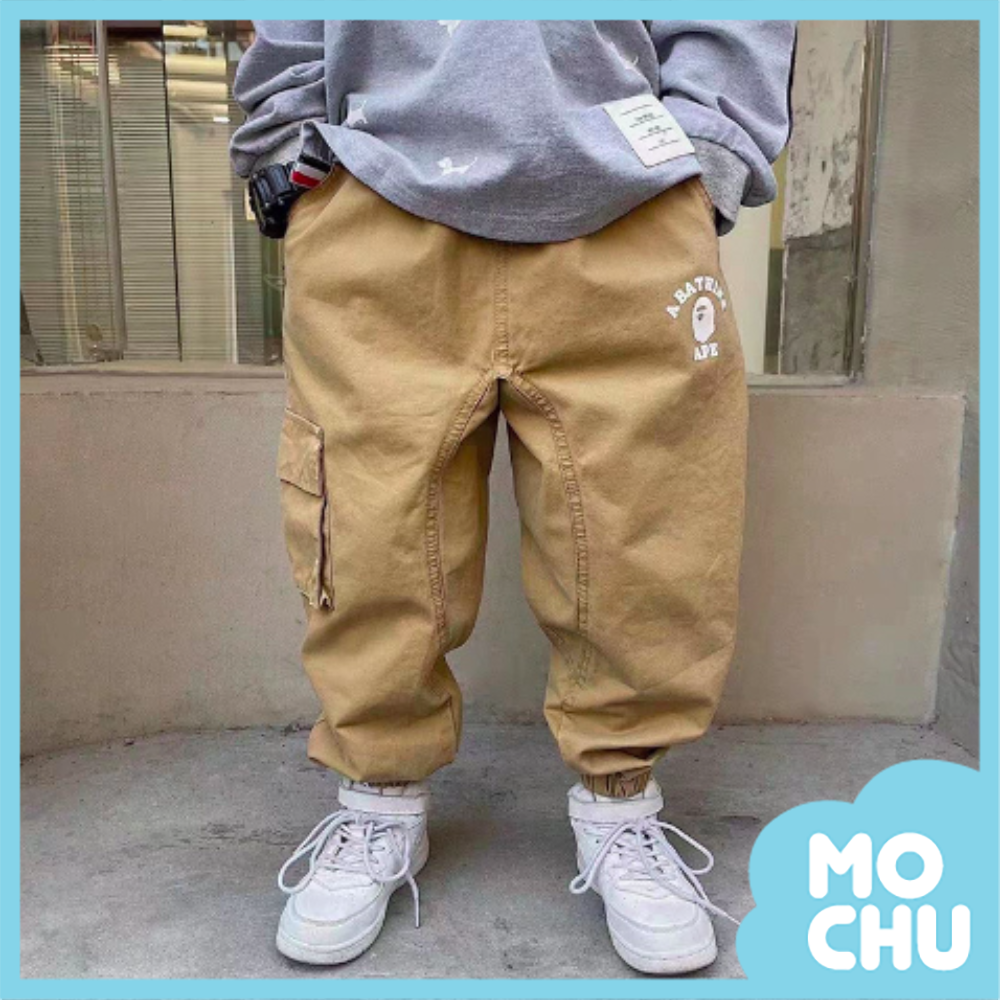 猿人縮口工装裤(二色)