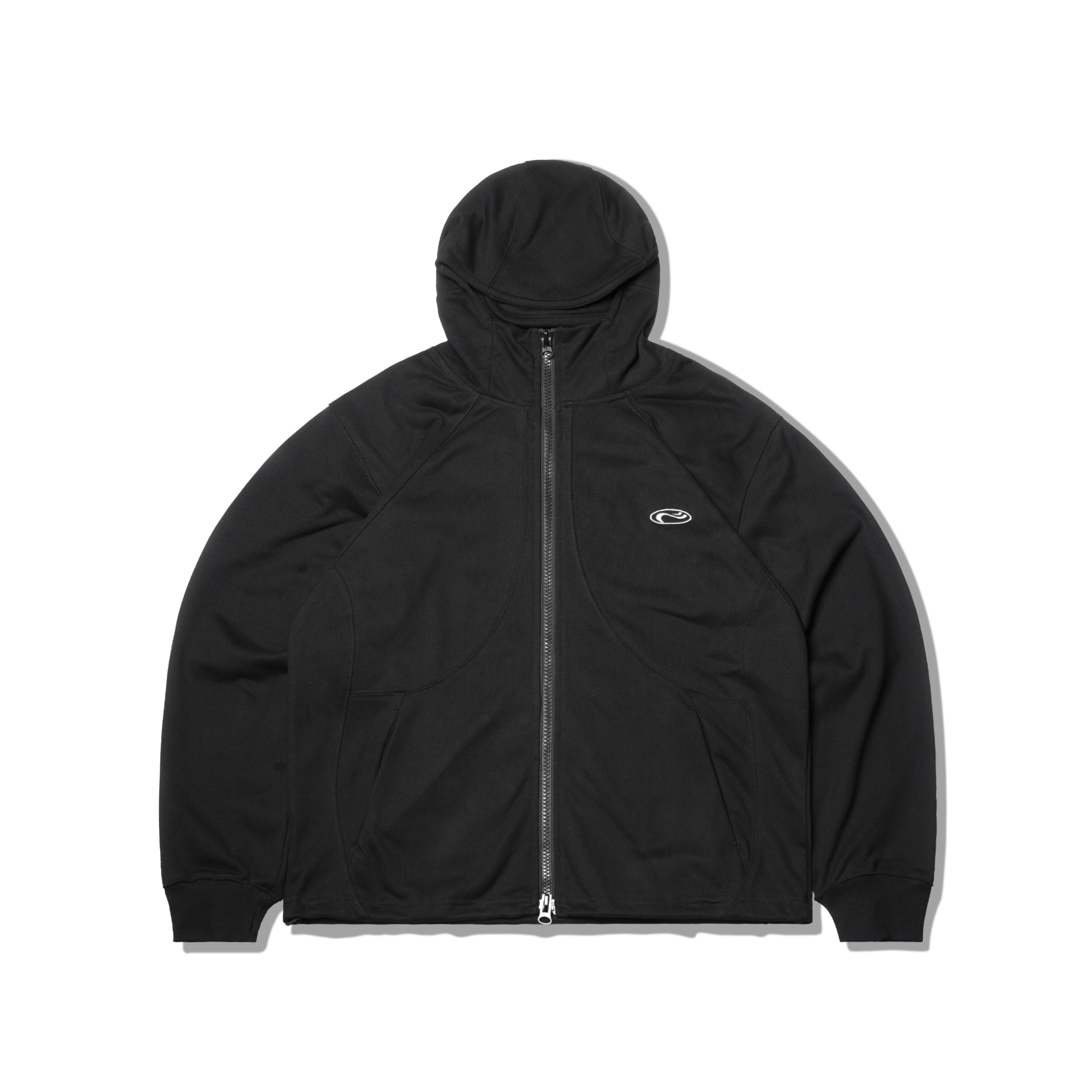 【車庫服飾】ORDINARY 可收納面罩拼接外套 / PANELLED HOODIE JACKET