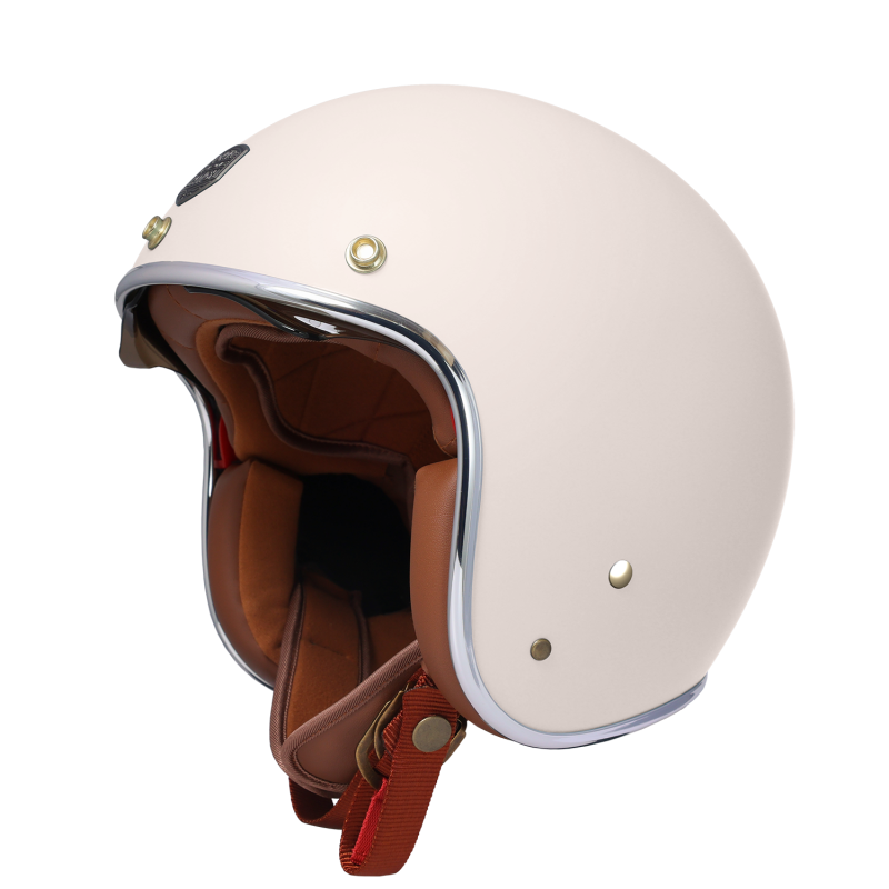 ASTONE SP7 平乳白 素色  3/4罩式帽款