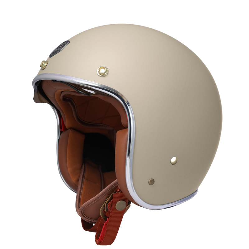 ASTONE SP7 平卡其 素色  3/4罩式帽款