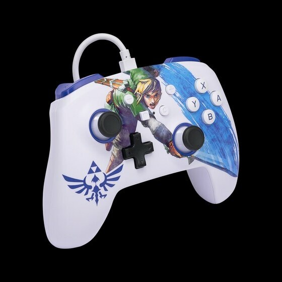 Powera Enhanced Wired Controller for Nintendo Switch - Master Sword Attack