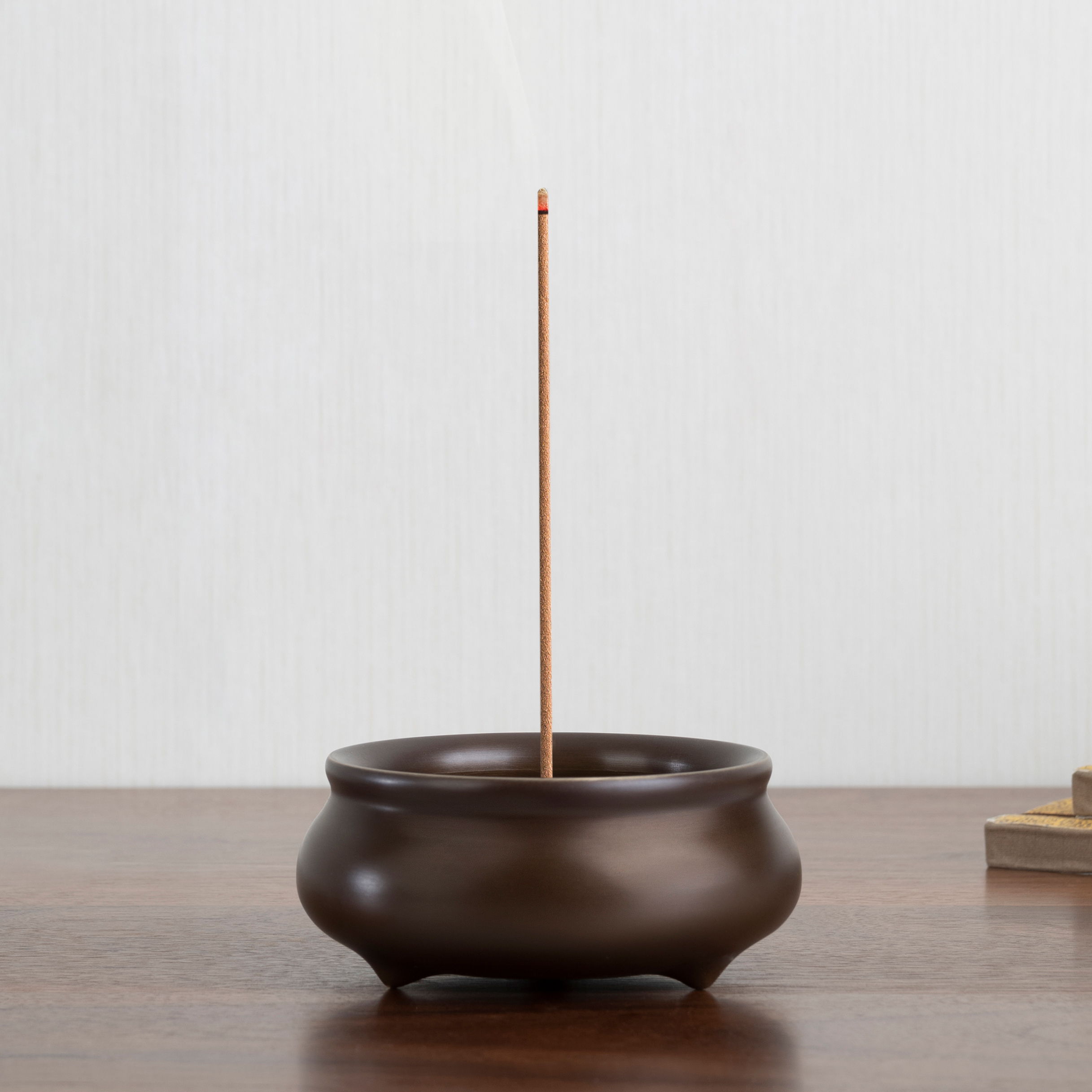 三角圓香爐(扁)