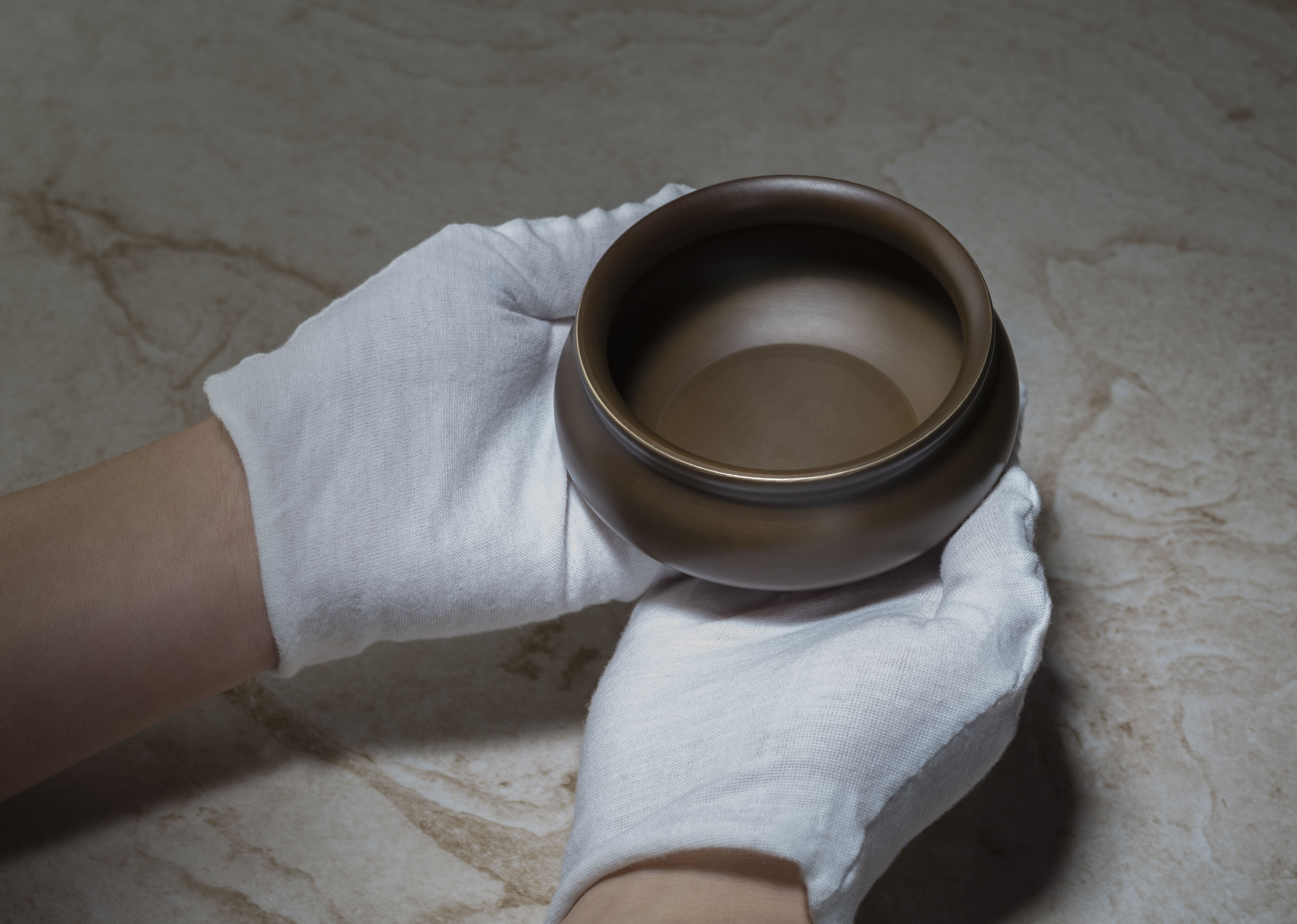 三角圓香爐(扁)