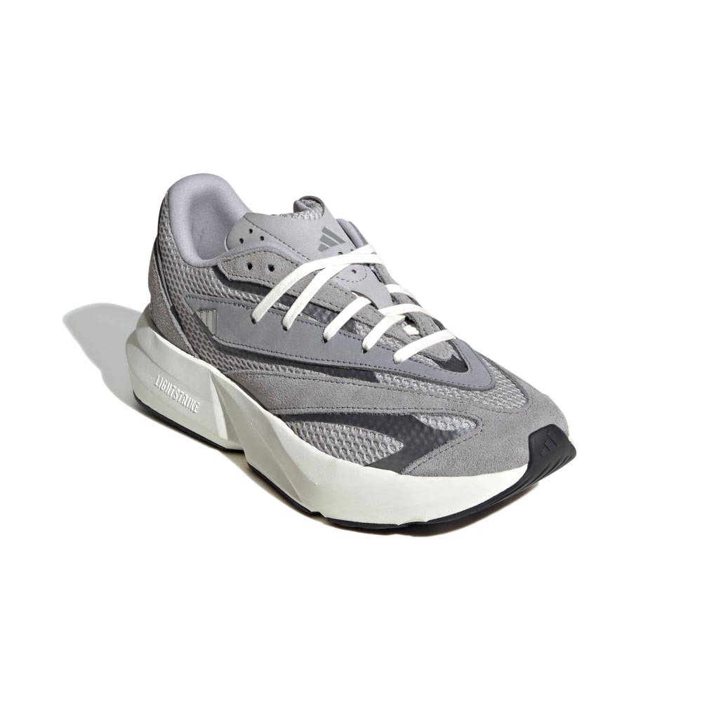 Adidas Lightblaze 女鞋 灰白色 運動 跑鞋 彈力 緩震 反光 休閒 慢跑鞋 IH8606