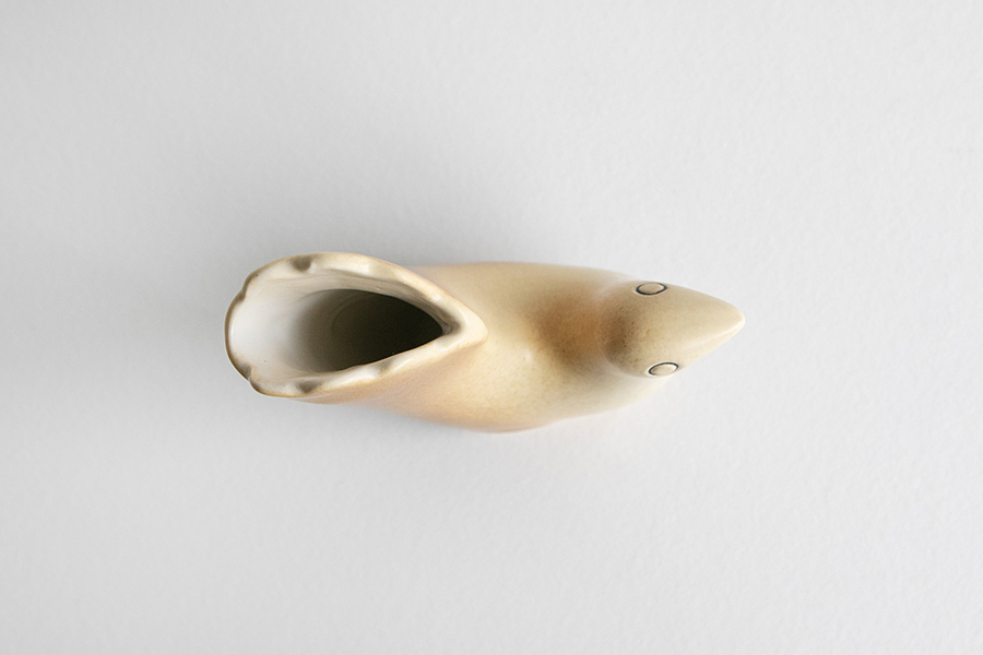 鹿兒島睦週邊-En Liten Van（小小的朋友）花器・Bird（鳥）棕