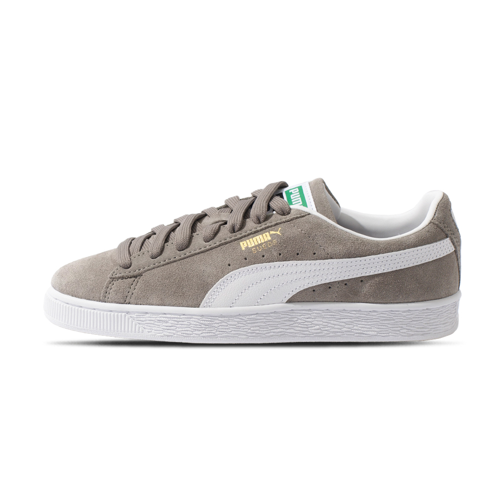 Puma Suede Classic 女鞋 灰白色 麂皮 復古 經典款 休閒 低筒 運動 休閒鞋 39978106