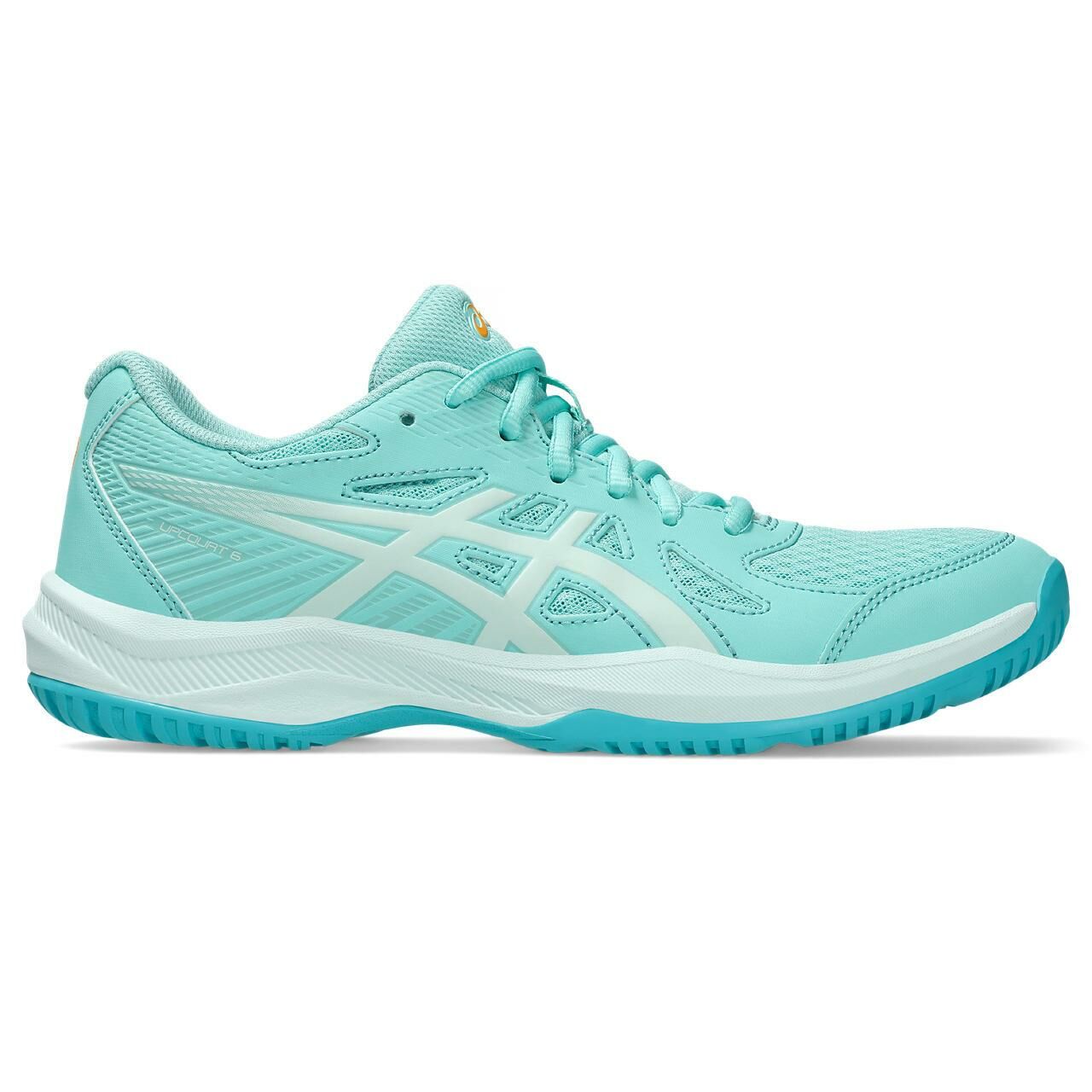 ASICS UPCOURT 6 湖水綠色 排球鞋/羽毛球鞋/手球鞋