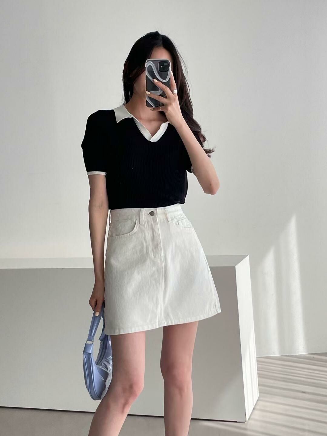 Classic A shape skirt