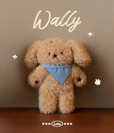 軟軟兔Wally吊飾娃娃