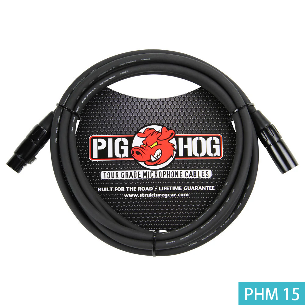 Pighog Pighog / PHM系列 麥克風導線 XLR (6ft/10ft/15ft/20ft/30ft) 第 4 張圖片｜三峽麥克風