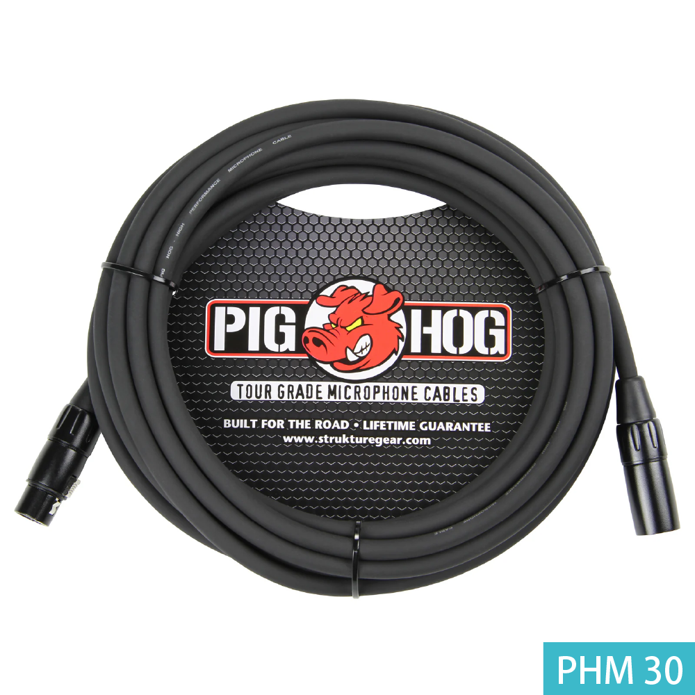 Pighog Pighog / PHM系列 麥克風導線 XLR (6ft/10ft/15ft/20ft/30ft) 第 6 張圖片｜三峽麥克風